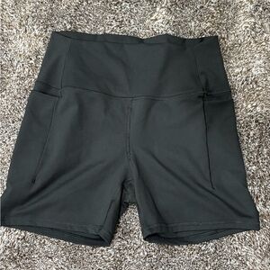 RBX Women's High Waist Black Shorts